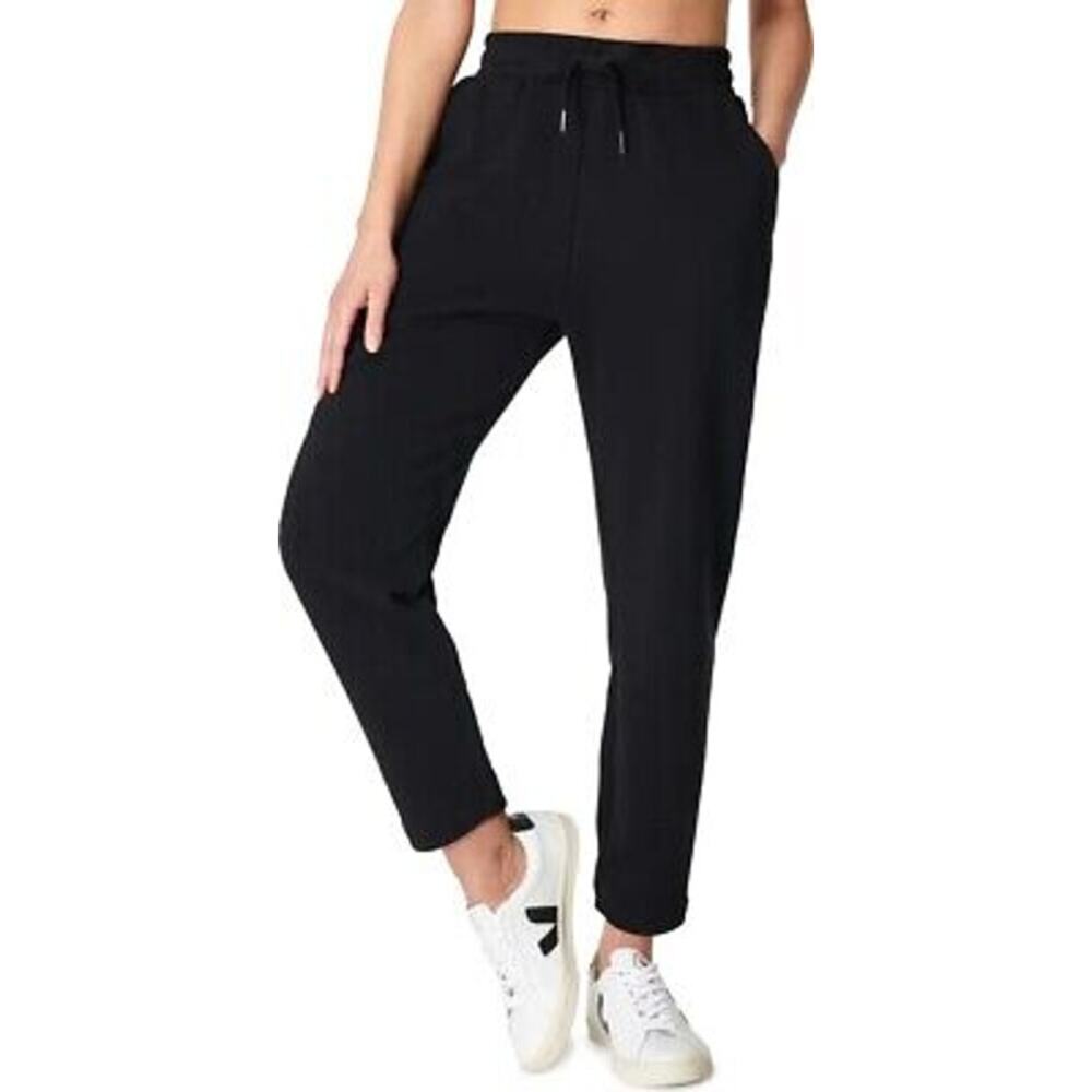 Sweaty Betty Essentials Pocket Taper Trouser Pants Black Women's Size Small NWT